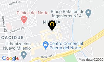 Mapa de Restaurante Bianchas en Bello