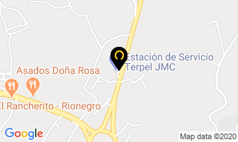 Mapa de Restaurante B.j. en Rionegro