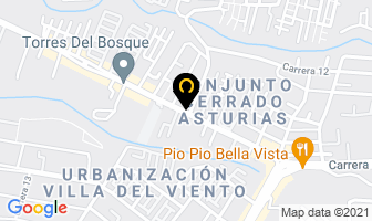 Mapa de Restaurante Broster King en Popayán