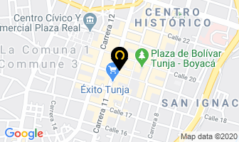 Mapa de Restaurante Broster Real en Tunja