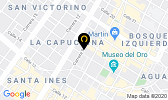 Mapa de Restaurante Buffet La Barra en Bogotá D.C