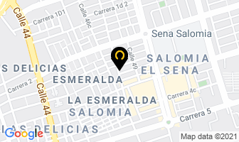 Mapa de Restaurante Cafetería Esmeralda en Cali