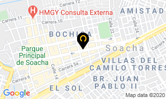 Mapa de Restaurante Callejón Mexicano en Soacha