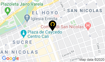 Mapa de Restaurante Carbón Y Sabor en Cali