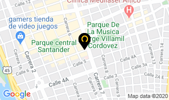 Mapa de Restaurante Carboncell.com en Neiva