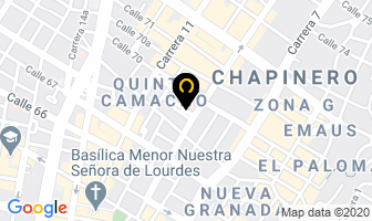 Mapa de Restaurante Carpaccio R&f Ltda en Bogotá D.C
