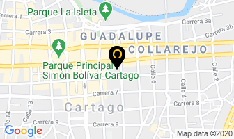 Mapa de Restaurante Cartago en Bogotá D.C