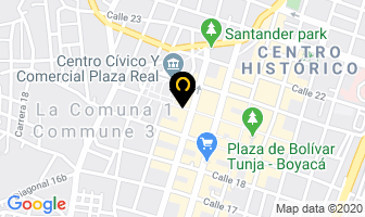 Mapa de Restaurante Casa China en Tunja