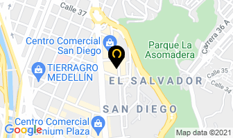 Mapa de Restaurante Caseritos en Medellín