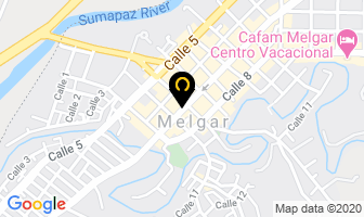 Mapa de Restaurante Central en Melgar
