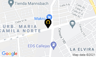 Mapa de Restaurante-centro Social Loryda en Valledupar