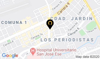 Mapa de Restaurante Chau-mein en Popayán