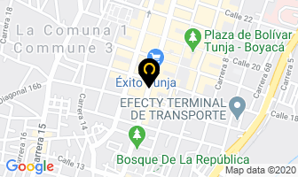 Mapa de Restaurante China en Tunja