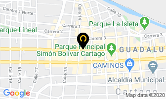 Mapa de Restaurante Ching Li en Cartago