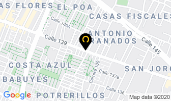 Mapa de Restaurante Chino Wing An en Bogotá D.C