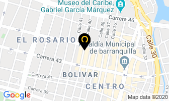 Mapa de Restaurante Choco Sazon en Barranquilla