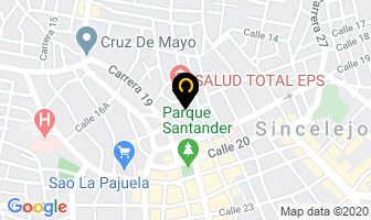 Mapa de Restaurante Chop Suey en Sincelejo