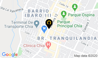 Mapa de Restaurante Cocina De Tradicion en Chía
