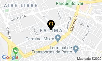 Mapa de Restaurante Colonial en Pasto
