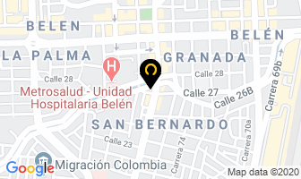Mapa de Restaurante Coma Más Pollo en Medellín