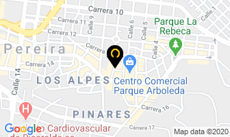 Mapa de Restaurante Comida De Mar Rossimar Pereira en Pereira