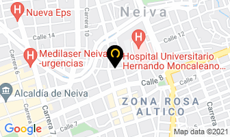 Mapa de Restaurante Criollo's en Neiva