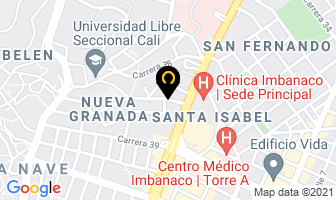 Mapa de Restaurante Crossroads Coffee Lunch en Cali