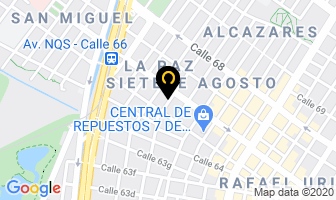 Mapa de Restaurante Cucharon Criollo en Bogotá D.C