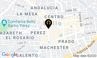 Mapa de Restaurante Cuernavaca en Bello