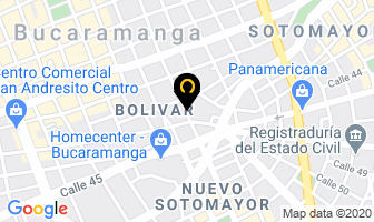 Mapa de Restaurante D´ Cassa Buffet en Bucaramanga