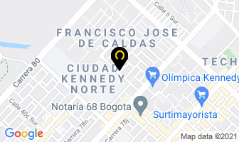 Mapa de Restaurante Dolce Amaro Caffe en Bogotá D.C
