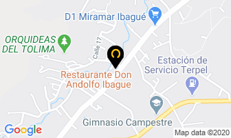 Mapa de Restaurante Don Andolfo en Ibagué