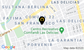 Mapa de Restaurante Doña Bertha en Cali