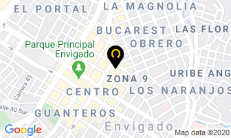Mapa de Restaurante Donelia en Medellín