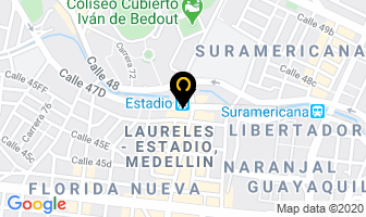 Mapa de Restaurante Dragon De Oro en Medellín