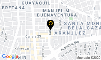 Mapa de Restaurante El Buen Sabor en Cali