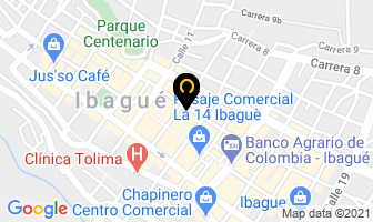 Mapa de Restaurante El Gran Chalet en Ibagué