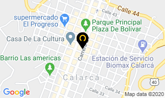 Mapa de Restaurante El Hato en Calarcá