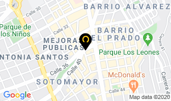 Mapa de Restaurante El Limonal en Bucaramanga