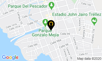 Mapa de Restaurante El Marinero en Turbo