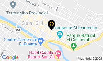 Mapa de Restaurante “El Mejor Sazon” en San Gil