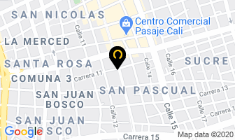 Mapa de Restaurante El Pollo Sabroson en Cali