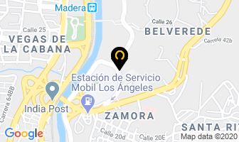 Mapa de Restaurante El Rincón Llanero en Bello