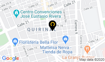 Mapa de Restaurante El Solar en Neiva