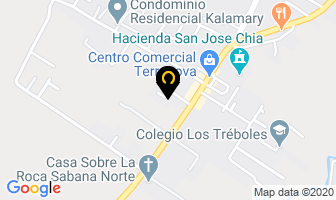 Mapa de Restaurante En Chia Cota en Chía