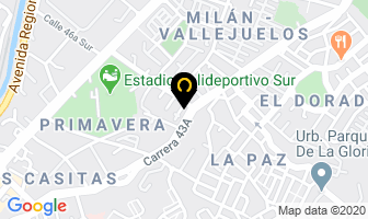 Mapa de Restaurante Envigado Primaveral en Envigado