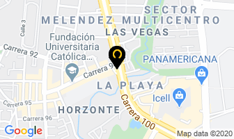 Mapa de Restaurante Eventos en Cali