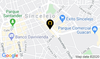 Mapa de Restaurante Exito Chino en Sincelejo