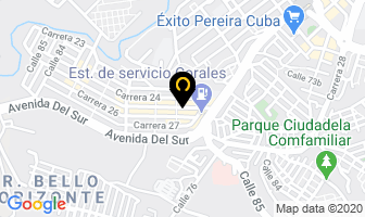 Mapa de Restaurante Exito Chino en Pereira
