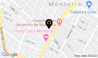 Mapa de Restaurante Fenix De Oro en Montería